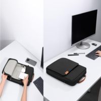 9-11 pouces imperméable Polyester mode tablette manchon cartable messager sac à bandoulière hommes voyage travail amovible sangle léger