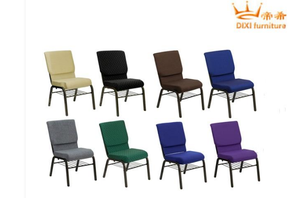 Silla de auditorio personalizada con estante para libros, silla de Teatro de oración musulmana <span class=keywords><strong>Pastor</strong></span> de Metal, silla de iglesia de tela con brazos - Product Image 6