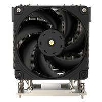 COOLSERVER pour serveur de bureau SP6 4U M98, refroidisseur de processeur, 6 caloducs, faible bruit, dissipateur thermique, deux roulements à billes, ventilateur 12V DC, TDP 390W