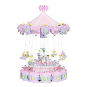 מיני אביזרי בלוק בניין 3008-809 קרוסלה פלסטיק סדרת קרוסלה - Product Image 1