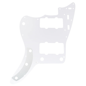 Plaque de protection de <span class=keywords><strong>guitare</strong></span> 4 plis blanc nacré 13 trous Jazz Master pour guitares FD US JM avec 2 humbuckers PAF - Product Image 3