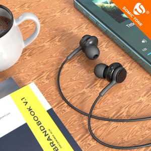 หูฟัง SOMIC TONE D21C คุณภาพสูง แบบ Type C หูฟัง <span class=keywords><strong>AKG</strong></span> ความยาวสาย 1.2 เมตร แบบใส่ในหู พร้อมไมโครโฟนในตัว ชิปดิจิตอล สำหรับ Galaxy S20 - Product Image 3