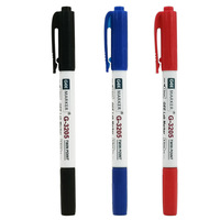 Stylo marqueur résistant à l'alcool de laboratoire GEE G-3205 à base d'huile Marqueur pour tube de verre étanche et résistant aux basses températures