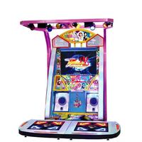Machine de danse sportive à monnayeur pour 2 joueurs, jeu d'arcade de danse pour parc d'attractions
