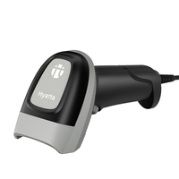 Fábrica USB Tipo Pago móvil 2D Código de barras Pistola de escaneo Código QR Sistema POS Escáner de código de barras de escritorio para supermercado