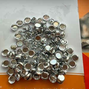 Reaty Để Tàu 15Mm 24 #3 Chân Nhôm Mũ Bóng Chày Vải Bao Phủ Kim Loại Nút Cho Cap Làm - Product Image 1