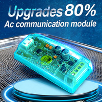 Peacefair Medidor de Energía Monofásico Modbus-RTU 220V, 10A Amperios, Voltios, Kwh, Energía Eléctrica, AC Watt Meter, TTL, V