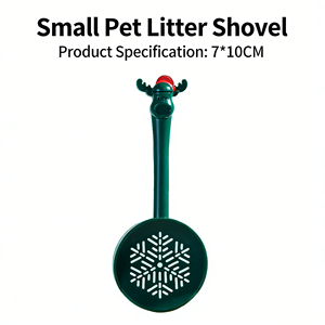 Pelle à litière pour animaux de compagnie à surface élargie et petits trous, pour <span class=keywords><strong>l</strong></span>'évacuation du sable et des excréments, pour Petaurs, Furets, Hamsters - Product Image 1