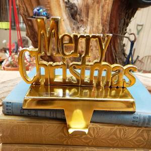 Dernière conception de support de bas en laiton brillant poli - Product Image 3