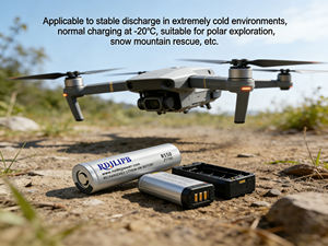 Batería Reliance Inr21700 Rs40 21700 4000 mAh 70A de Alta Potencia y Baja Resistencia Interna de Iones de Litio Vs 40Pl para Drones - Product Image 3