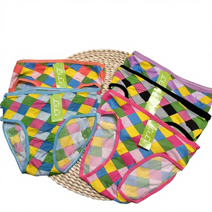 Amysi 2725 #   Pakaian Dalam Wanita Murah Grosir Asia Tenggara 100% Poliester Musim Panas Bernapas Anti-Statis Celana Dalam Anak Perempuan - Product Image 2
