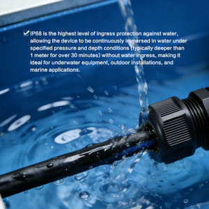 WZUMER Gaine de câble <span class=keywords><strong>électrique</strong></span> étanche en plastique nylon de qualité supérieure UL IP68, embout de câble M8 M10 M12 M16 M18 M20 M22 M25 M32 M36 - Product Image 5