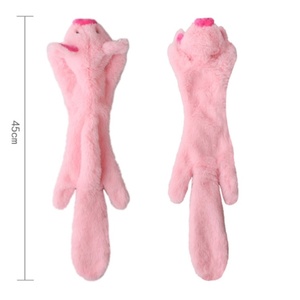 Produttore all'ingrosso di lusso carino giocattoli di peluche non farciti increspati coccodrillo cigolante cigolante cane giocattoli per cani ispirato ai cartoni animati - Product Image 4