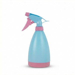 Pulverizador manual a presión Airi Shield de 500 ml, color azul y rosa, con botella de gatillo para jardinería doméstica. - Product Image 1