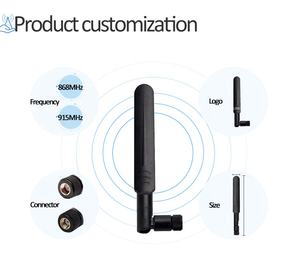 احادي الاتجاه/5mhz قابل للطي عمودي ثنائي لورا ABS + النحاس داخلي <span class=keywords><strong>IoT</strong></span> هوائي محطة جبل 90 مفصلات للذكور - Product Image 3