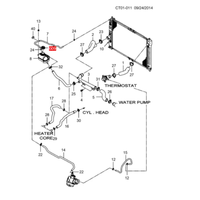 Für Chevrolet Aveo für Pontiac G3 Kühlmitteldeckel Ersatzteil 1999-2011 96420303 5490777
