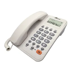 A Phone With Caller ID Wired Office Home Hotel Wall-mounted Wholesale Landline Telephone