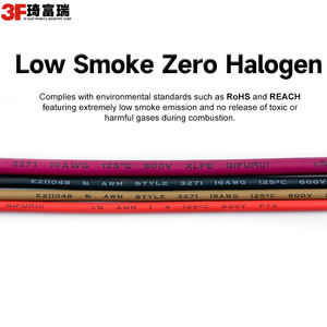 Fabricants de fils et câbles UL3271 XLPE isolés 600V 125 degrés Celsius, fils de raccordement flexibles et performants - Product Image 3