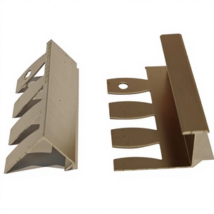 Bandes de transition / profilés <span class=keywords><strong>en</strong></span> T modernes <span class=keywords><strong>en</strong></span> alliage d'aluminium pour revêtements de sol, corniche intérieure résistante à l'humidité, pour villas et hôtels, durables - Product Image 3