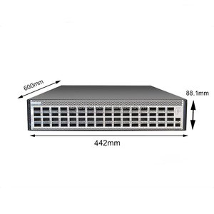 สวิตช์เครือข่ายศูนย์ข้อมูล CE6820-48S6CQ-B ที่มี48X 10GE SFP + & พอร์ต QSFP28 100GE 6X ฟังก์ชั่น POE SNMP - Product Image 4
