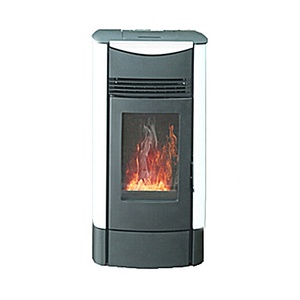 Hy 8KW 12KW 18kw 24kW trong nhà gang hiện đại wifi đốt gỗ <span class=keywords><strong>PELLET</strong></span> bếp để bán - Product Image 1