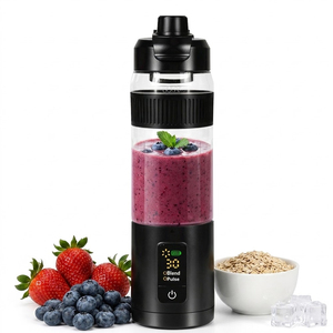 Licuadora Ultraportátil para Jugos y Smoothies, para Cancha de Tenis, Licuadora Personal Eléctrica de Alta Velocidad, Vaso Mezclador Multifunción para Frutas - Product Image 1