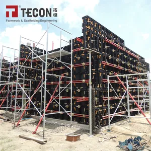 TECON Reusable Modular Forming Peri พลาสติก Formwork PanelsTP60สำหรับก่อสร้าง
