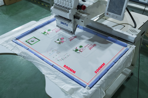 Macchina da Ricamo Computerizzata <span class=keywords><strong>Brother</strong></span> a 12/15 Aghi a Testa Singola con Logo Personalizzato, 1200 Giri/Min ad Alta Velocità per Cappellini, T-Shirt e Hotel - Product Image 5