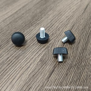 <b>Adjustable</b> Feet M6 Plastic Furniture Pads <b>Table</b> Chair <b>Leg</b> Levelers With Threaded Stud For Height Adjustment - Product Image 1