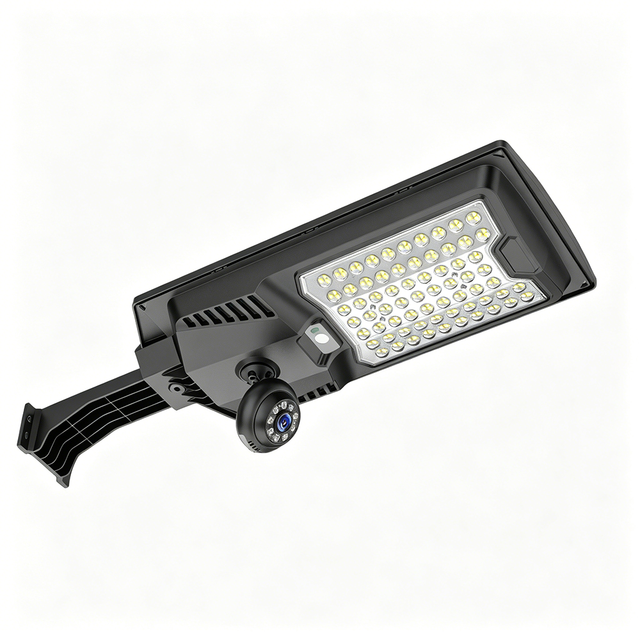 1000000lm 4000W Outdoor LED Street Light With Motion Sensor 5000K Daylight IP65 Aluminum Body Type III Distribution Camera