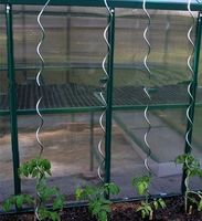 Piquet de fil en spirale en acier de tomate en métal de 6mm * 1.8m en gros