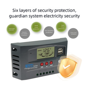 Üretici güneş şarj kontrol cihazı 30/40/50a 12/24v <span class=keywords><strong>Mppt</strong></span> şarj 100a sokak ışığı pili <span class=keywords><strong>Mppt</strong></span> 60a paneli güneş şarj regülatörü - Product Image 4