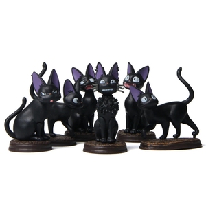 6 unids/set 6,5-7,5 CM servicio <span class=keywords><strong>de</strong></span> entrega <span class=keywords><strong>de</strong></span> <span class=keywords><strong>Kiki</strong></span> figura <span class=keywords><strong>de</strong></span> Anime <span class=keywords><strong>de</strong></span> dibujos animados recoger gato Kawaii - Product Image 6