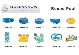 <span class=keywords><strong>Piscina</strong></span> Inflable Rectangular de PVC para Niños y Familias, para Jardín o Patio Trasero - Product Image 6