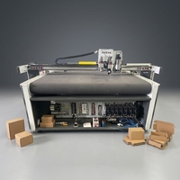 Cortadora CNC de Cuchilla Oscilante con Motor Servo Importado 380V de Alta Precisión, Plotter Digital CNC de Cama Plana Vibratoria