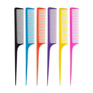 Cepillo de Pelo Plástico Tipo Pala para Peinar, Masajeador de Cuero Cabelludo para Mujer, Herramienta de Peluquería de Venta Caliente - Product Image 1