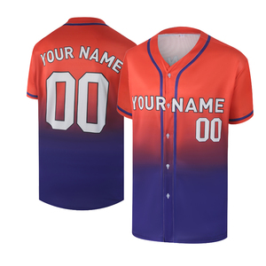 Beste kwaliteit op maat gemaakte baseball shirts met uw naamlogo, geborduurd, sublimatie, heren, USA baseball uniform - Product Image 1