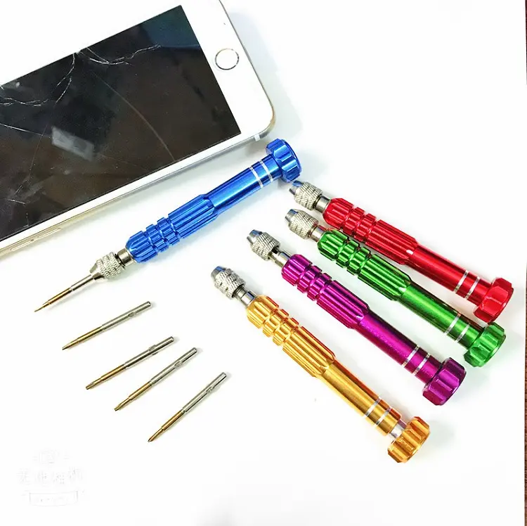 Hot Selling Mobile Phone Opening Tools For Samsung For iPhone For Nokia Multi Screwdrivers Tool 5 In 1