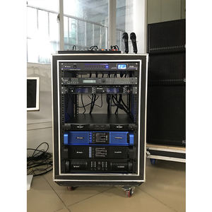 Amplificateur de puissance et équipement audio pour microphone, système sonore, caisson en contreplaqué 16U - Product Image 3