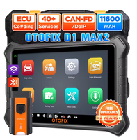 Outil de diagnostic automobile OTOFIX D1 Max2, scanner bidirectionnel CANFD DoIP, codage ECU, version améliorée des modèles D1MAX / D1PRO / D1Lite
