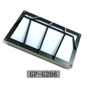 Applique murale LED extérieure GP-G206 étanche en aluminium, nouveau style chinois pour entrée, balcon, terrasse - Product Image 1