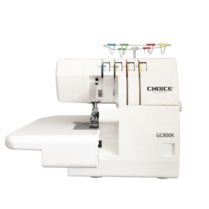Máquina <span class=keywords><strong>de</strong></span> <span class=keywords><strong>Coser</strong></span> <span class=keywords><strong>Overlock</strong></span> <span class=keywords><strong>de</strong></span> Doble Aguja y 4 Hilos GC-800K - Product Image 1