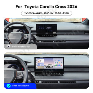 Toyota Corolla Cross 2026 – Autoradio Android 12,3 pouces avec lecteur DVD, GPS, Mirror Link sans fil – Qualité supérieure - Product Image 3
