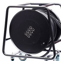 OEM CAT5e/CAT6 SF/UTP Cable de serpiente de cobre sólido 4/8 canales transmisión Ethernet para RJ45 Lan para cable de red al aire libre 100M BOX