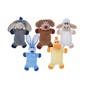 Yeni varış sıcak satış düz köpek peluş yumuşak Pet çiğnemek oyuncaklar kırışık kağıt - Product Image 1