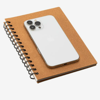 Carnet rustique personnalisé avec logo publicitaire, feuilles de carnet promotionnelles, cadeau promotionnel, vente en gros, haute qualité