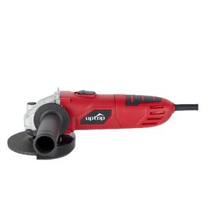 Amoladora angular eléctrica Uptop de 115 mm con motor de escobillas y mango lateral para corte y pulido de metal - Product Image 3