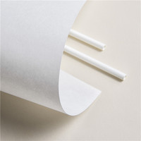 Usine de pâte à papier approvisionnement à bas prix tolérance à l'eau pâte de bois durable matière première paille à boire papier personnalisé
