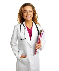 Hospital Uniform Professional Doctor Wear Medical White Lab Coat Manufacturer Medical white lab coat