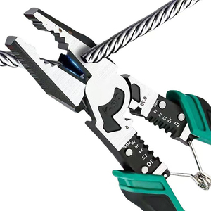 Venta Directa de Fábrica: Alicates Multifunción de Tres Piezas (Punta Fina/<span class=keywords><strong>Diagonal</strong></span>/Corte) en Verde, Acero Cromo Vanadio, Métricos, OEM - Product Image 2